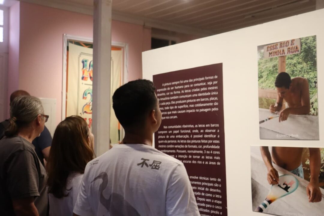 Estudantes promovem exposição que valoriza o ofício dos abridores de letras no Pará