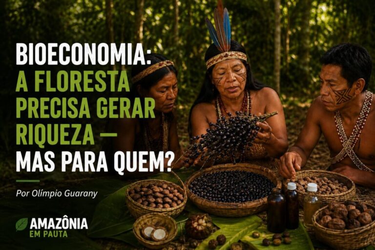 Bioeconomia: a floresta precisa gerar riqueza — mas para quem?
