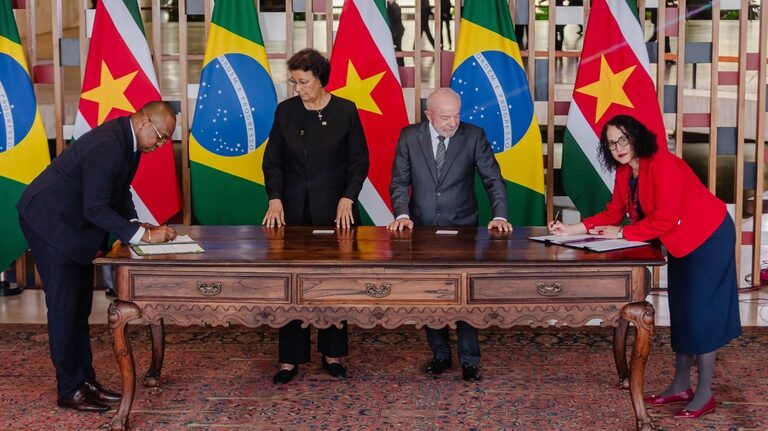 Brasil e Suriname ampliam cooperação em ciência, tecnologia e inovação com foco na Amazônia