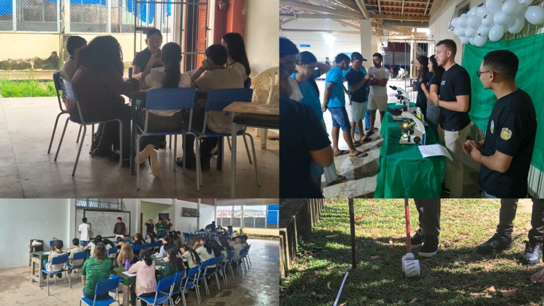 Clima: projeto promove alfabetização científica por meio de DNA ambiental com estudantes em Santarém