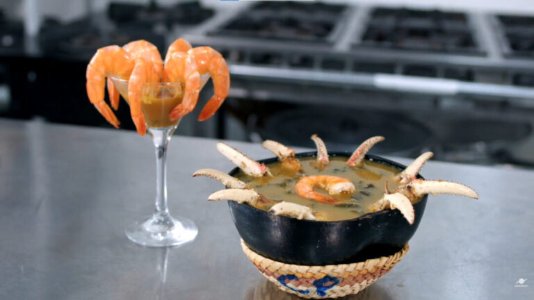 Chef Fran Santos ensina receita de ‘tacaranguejo’ 