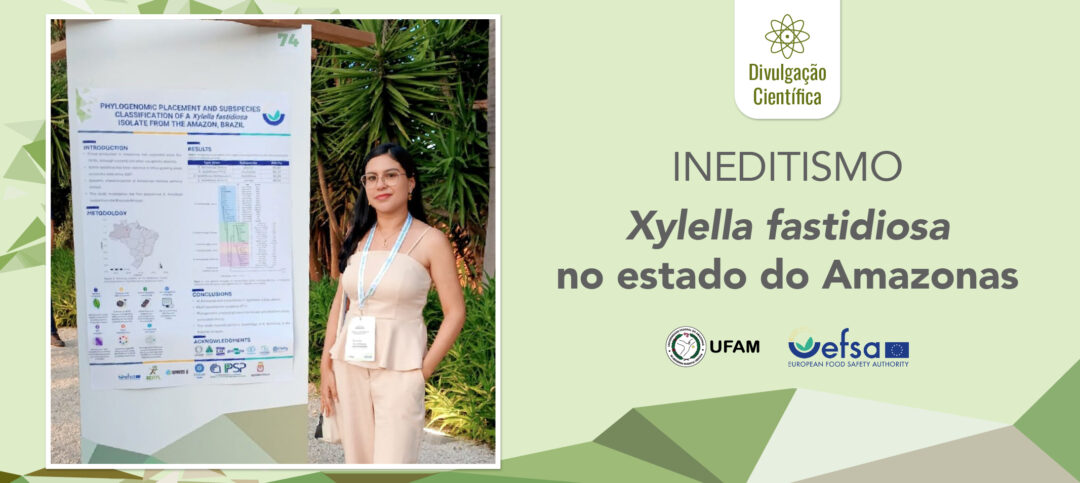 Pesquisadora da Ufam apresenta estudo inédito sobre genoma de bactéria de importância agrícola mundial