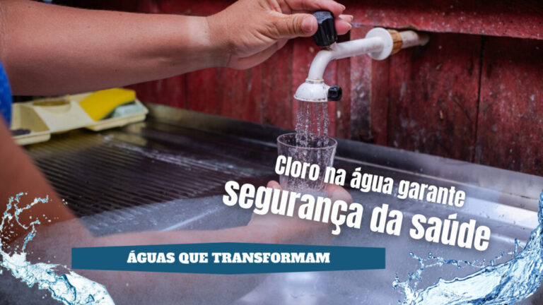 Uso do cloro na água garante segurança da saúde pública mundial; entenda como