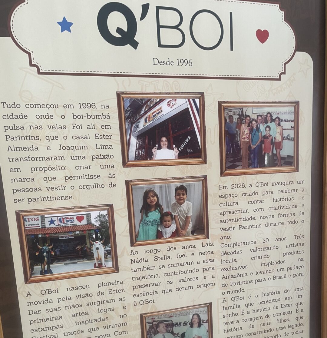 Q'Boi transforma a paixão pelo Festival de Parintins em negócio e mantém viva a cultura dos bois durante o ano inteiro