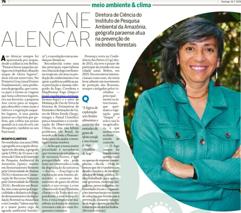 pesquisadora Ane Alencar
