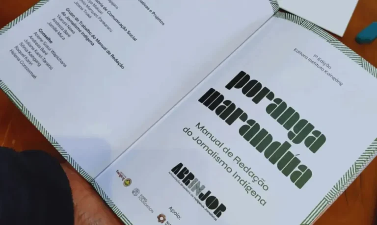 Poranga Marandúa: jornalistas indígenas lançam manual inédito de comunicação