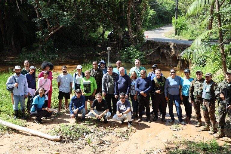 Equipe de pesquisadores da UFMA participa de ação de recuperação de nascentes do Rio Santa Bárbara