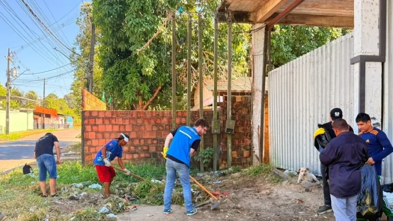 Brigadas Ecológicas mobilizam indígenas Warao refugiados em Manaus