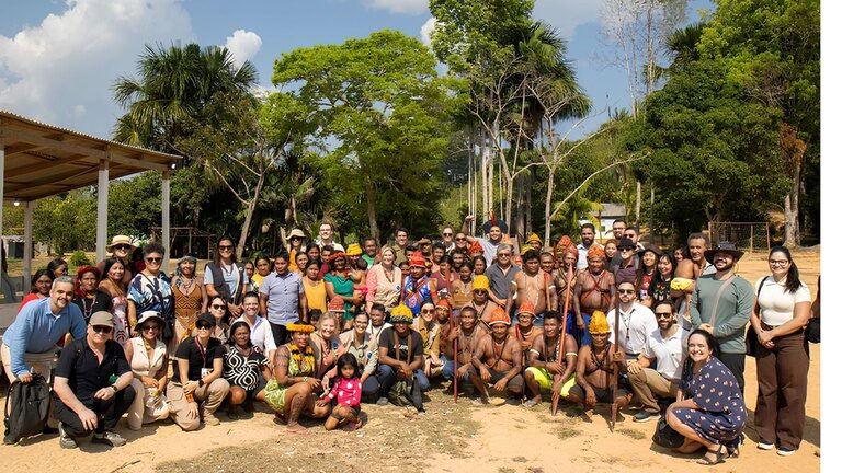 Corte Interamericana de Direitos Humanos realiza visita ao território Munduruku no Pará