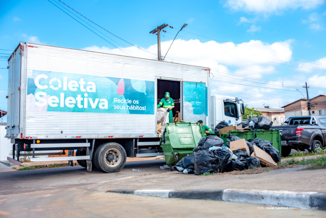 Ecopontos de Boa Vista receberam mais de 350 toneladas de resíduos em 2026