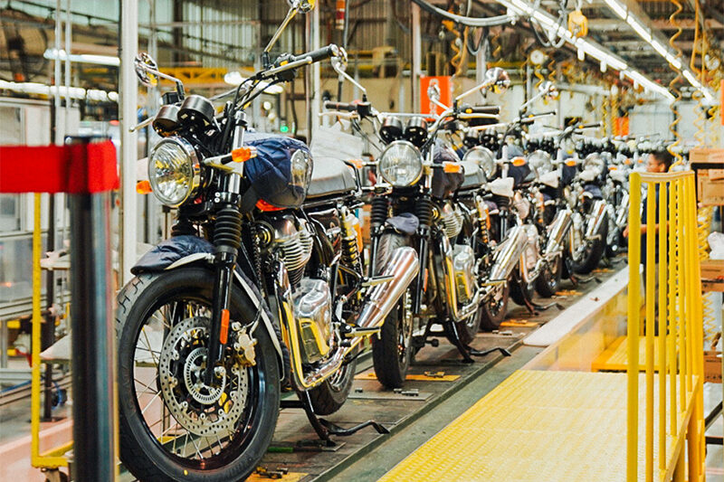 Produção de motos no Polo Industrial de Manaus cresce e bate recorde histórico para o mês julho