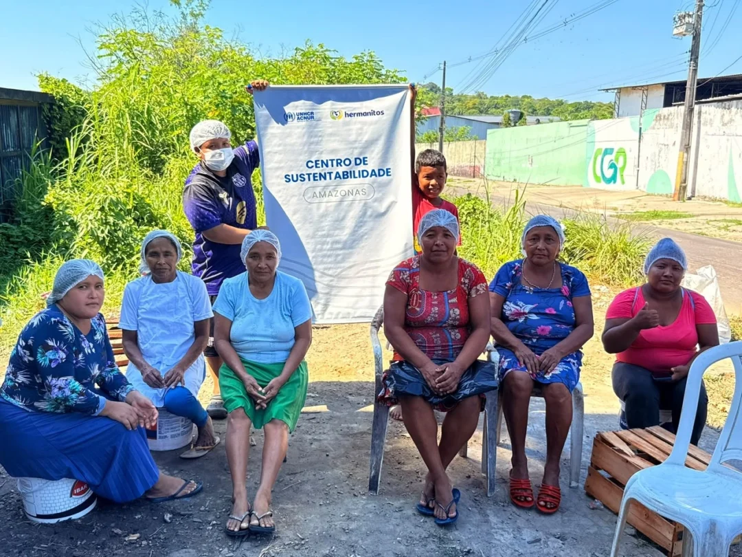 Brigadas Ecológicas mobilizam indígenas Warao refugiados em Manaus