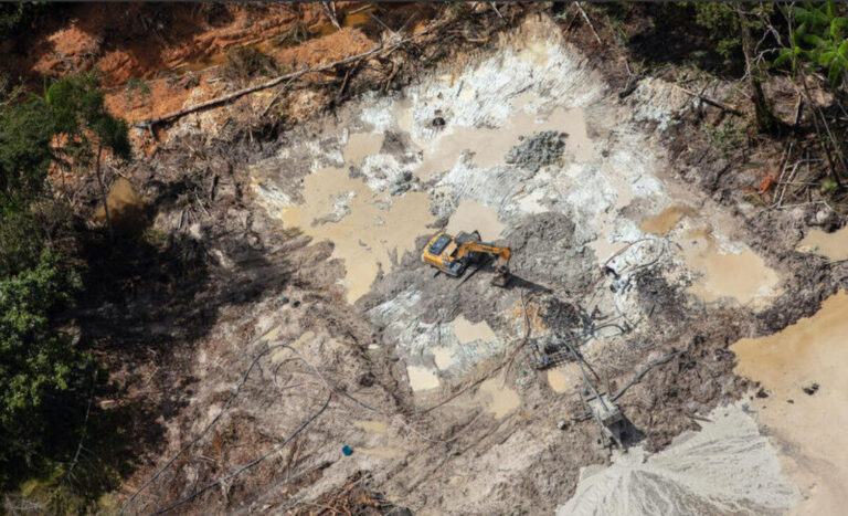 Estudo mostra avanço de garimpo ilegal de ouro na Terra Indígena Munduruku