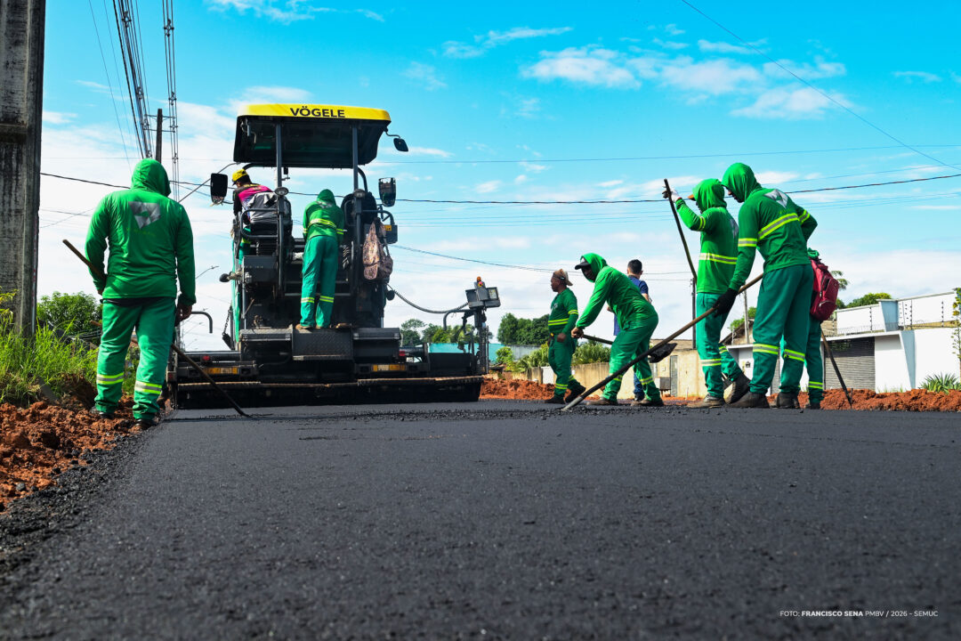 Obras transformam infraestrutura do bairro Bela Vista, na zona Oeste
