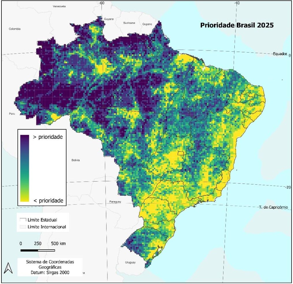nova metodologia do ibge para estudos sobre o flora brasileira