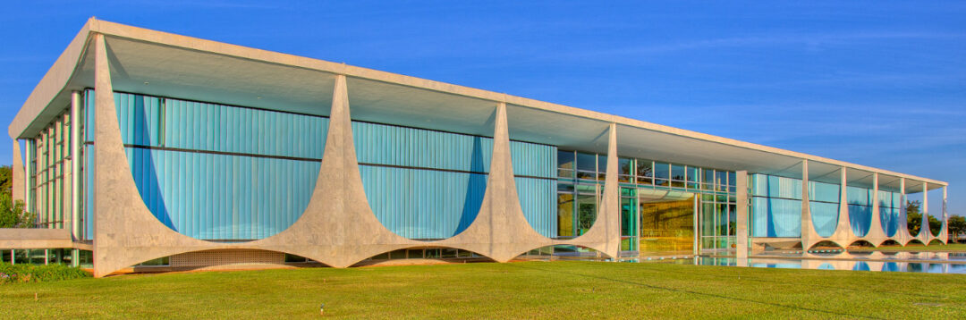 Palácio do planalto, local de trabalho do presidente da república