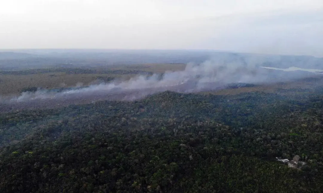 plataforma que disponibiliza dados em tempo real sobre a concentração de material particulado na atmosfera, emitido principalmente por queimadas. Foto: Divulgação/IPAM Amazônia