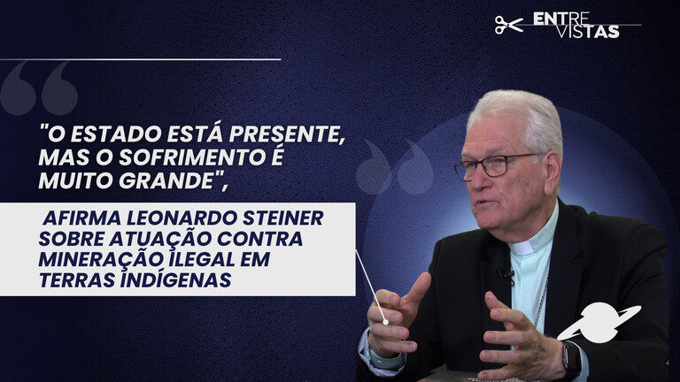 “O estado está presente, mas o sofrimento é muito grande”, afirma Leonardo Steiner sobre impactos do garimpo ilegal em terras indígenas